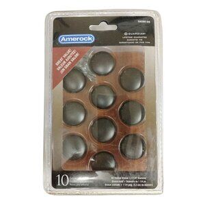 Amerock Inspirations 1-1/4" TEN53005-ORB Oil Rubbed Bronze Cabinet Knobs 10-pack